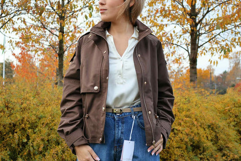 Vindjacka med dragsko