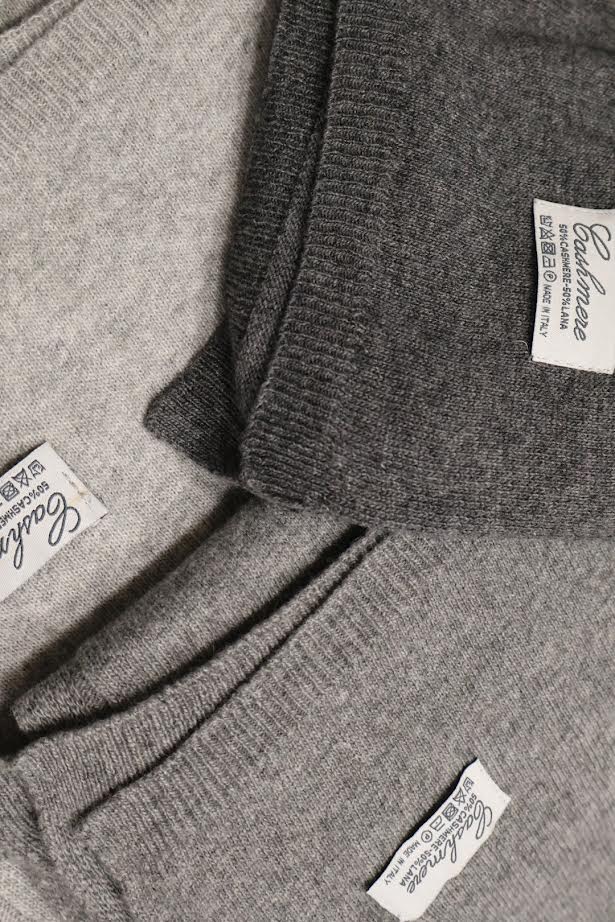 Halsduk i cashmere och ull