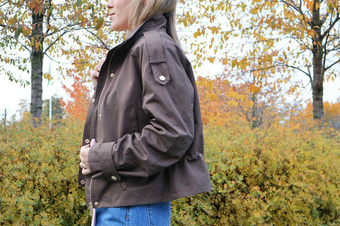 Vindjacka med dragsko