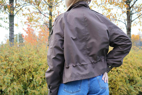 Vindjacka med dragsko