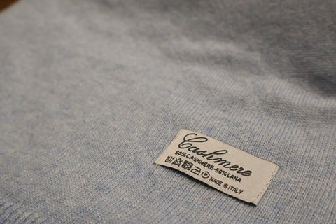 Halsduk i cashmere och ull