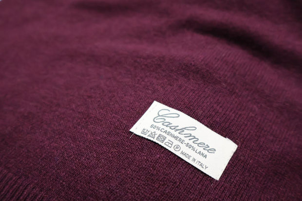 Halsduk i cashmere och ull